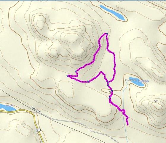 Map of Desoto route