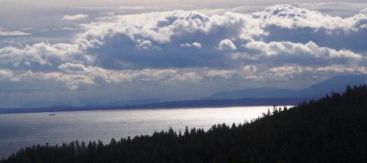 View Towards Vancouver Island